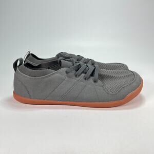 Whitin Gray Minimalist Barefoot Shoes Lace Up Sneakers Mens Size US 11.5 EU 44